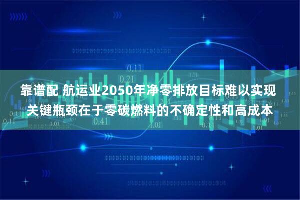 靠谱配 航运业2050年净零排放目标难以实现 关键瓶颈在于零碳燃料的不确定性和高成本